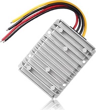 BZONE Voltage Reducer Converter DC 48V Step Down to DC 12V 30A 360W Golf Cart Voltage Regulator Wate