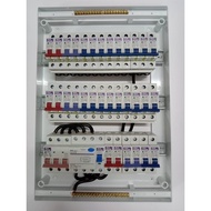【THREE PHASE】 DB BOX FULL SET 45 WAY UMS / MAXGUARD (FREE 16MM SIRIM WAYAR) MAIN SUIS ELCB MCB ELECT