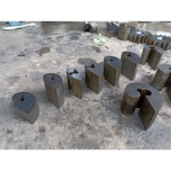 Bending core for any cut, not used, Commitment to cutting wire with C45 material, no defects