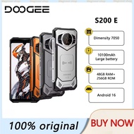 DOOGEE S200E 5G Rugged Phone 1.32'' Rear Display 10100mAh 48GB RAM (8GB+40GB) 256GB ROM 6.7'' Screen