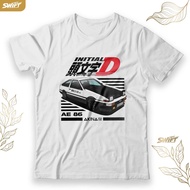 KAOS AE86 AE 86 Initial D AKINA SPEED STARS JDM TSHIRT BAJU DISTRO