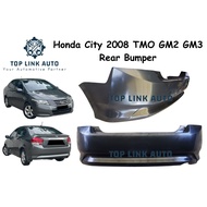 Honda City 2008 2009 TMO GM2 GM3 Rear Bumper PP Plastic Malaysia (BUMPER BELAKANG)