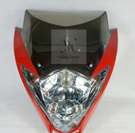 GRATIS ONGKIR - Cover Body BODI belakang suzuki satria fu new facelift faslit 2014 warna hitam metal