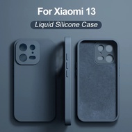Mi 13 Mi13 Pro Ultra Case Original Square Liquid Silicone Phone Cases For Xiaomi Mi 13 Mi13 Pro Ultr