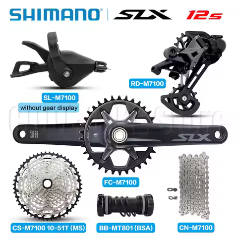 Shimano Deore M7100 12s Groupset M7100 Crankset SL-M7100 RD-M7100 CS-M7100 SunShine Cassette Sprocke