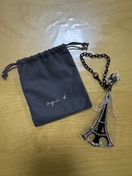 Agnes b 鐵塔包包掛飾 Eiffel Tower bag charm