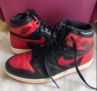 中古 Nike Air Jordan 1 Retro High OG Bred 黑紅 US11 AJ 櫻木花道 2016