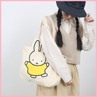 MIFFY Large Capacity Shoulder Bag Student Canvas Bag Japanese Student Canvas Bag