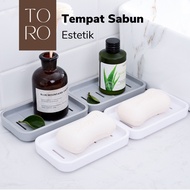 TORO - BAR SOAP CONTAINER Bar Soap Dish Bar Soap Holder Bekas Sabun Bar Soap Dish