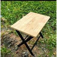 Rectangular Rubber Wood Folding Table 40x60x52