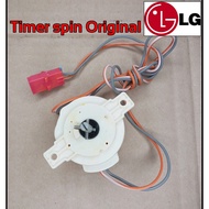 Timer mesin cuci 2 tabung LG Original 2 kabel socket