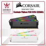 Corsair Dominator Platinum RGB DDR4 Computer Ram 16GB (2x8GB) 32GB (2x16GB) Black White 3200MHz Genu