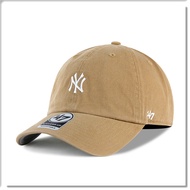 [ANGEL NEW ERA] 47 brand MLB NY York Yankees Milk Tea Color Small Label Soft Boss Old Hat Baseball C