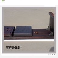 Neoclassical Chinese Studies Portable Folding Table Guqin Table Antique Calligraphy Table Resonance 