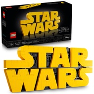 *In Stock* Lego Disney Star Wars 75407 Brick-Built Star Wars Logo - New In Sealed Box