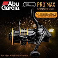 ❀▦Abu Garcia [genuine product] Third Generation Pro Max Spinning Reel 5.2:1 6.5KG Max Drag  6+1BB be