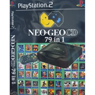 PS2 Game Disc-NEO-GEO 79 in1 Including 90s Games