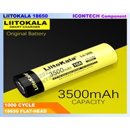 18650 Lithium Battery LIITOKALA 18650 RECHARGEABLE Battery 3500mAH