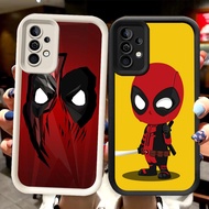 J-38 Deadpool Soft Case for Samsung A55 A30S A15 A14 A50 A50S A05S A35 A13 5G Cover