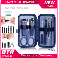 VCHOSE Gunting Kuku Nail Art Set Manicure Pedicure 7 PCS / gunting kuku cantengan 1 set lengkap mura