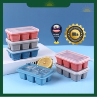 Mini Mould Square Ice Cube Maker Tray Box Portable Home Living Kitchen Refrigerator Kotak Dulang Ais Peti Sejuk Murah