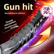 [Ready Stock] Vibrating Wolf Tooth Sleeve Crystal Delay Extender Condom Kondom Getar Duri Tahan Lama