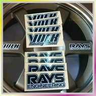 Volk Car Rim sticker RAYS Engineering TE37 cutting sticker volk rays car rims