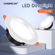 CANMEIJIA Led Spotlights Ceiling Spots 110V 220v Led Spot Light 5W 7W 12W 18W Recessed Spotlight Led Downlight For House Indoor Lighting