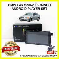 SOUNDSTREAM BMW E46 1998-2005 9 INCH ANDROID PLAYER (FREE CAR CAMERA + CASING)