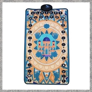 (BIGY) 131x75cm Eid Ramadan Electronic Music Prayer Mat Fitness Blanket with Light Action Guidance M