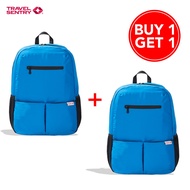 Travel Sentry Foldable Backpack - Blue