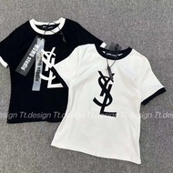 Ysl T-shirt with hugging shape QCL1