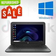 (Refurbished) HP 11 G3/G4/G5  / 11.6" inch Display / Intel Celeron / 4GB RAM / 16GB & 32GB SSD / Win