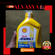 Oli Motor Shell Matic Shell Advance Scooter Ax5 20W 40 800ML Oli Motor Beat Mio Nex original 100% Sh