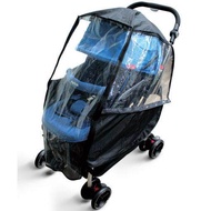 พลาสติกคลุมกันฝนสำหรับรถเข็นเด็ก Stroller Rain Cover. ผลิตจากวัสดุ PEVA เป็นมิตรกับสิ่งแวดล้อม ปลอดส