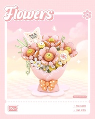 LOZ มินิบล็อก Mini Bouquet Series มีให้เลือก 4 แบบ Pink Blue Yellow Purple (รหัส 4605-4608)