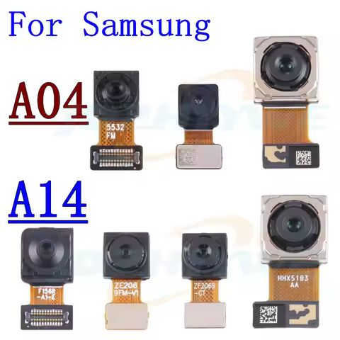 Rear Front Camera For Samsung Galaxy A04 A14 A045 A145 Frontal Selfie Facing Main Back Wide Camera M