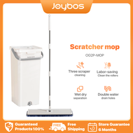 Joybos Floor Mop Self Wash Squeeze Dry Flat Mop 2in1 360 Spin Mop With Bucket Mop Refill Pad