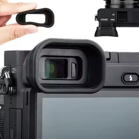 Soft Silicone Camera Viewfinder Eyepiece Extended Eyecup For Sony A6600 A6500 A6400 Eye Cup Protecto