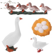 BRUCE1 Life Cycle Figures Simulation Kids Swan Model Hen Cock Poultry Growth Cycle Cycle Duck Figurine