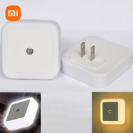 Xiaomi Home Night Light With EU/US Plug Switch LED Night Lamp Wall Lights For Home WC Bedside Lamp For Hallway Pathway 220V