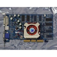 Albatron GeForce FX5200 U顯示卡、128M 、AGP介面、拆機測試良品、外觀品相優。