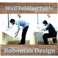 Folding Wall Table 100X50 Ironing Table Computer Table Work/Dining Table