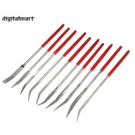 Curved Mini Diamond File Set Needle File Set Coated Diamond File Metal File Set