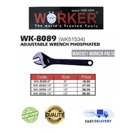 Worker Heavy Duty Adjustable Wrench Phosphate spanar hidup