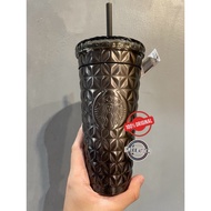 Starbucks 20oz Stainless Steel Cold Cup Dion Black (Starbucks Tumbler)SB Black Tumbler