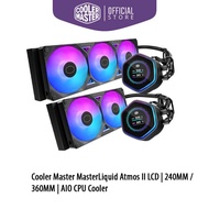 Cooler Master MasterLiquid Atmos II LCD | 240MM / 360MM | AIO CPU Cooler