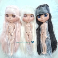 Blythe Doll With Tan Skin (Many Hair Colors To Choose From)