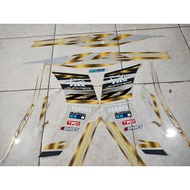 STRIPING JUPITER Z1 LAGENDA 115Z COSTUME SPONSOR TRANSPARENT GOLD MATERIAL