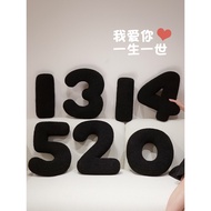 Arabic Numbers Plush Toys Children's Educational Number Pillow1234567Event Gift 520 Shooting Props